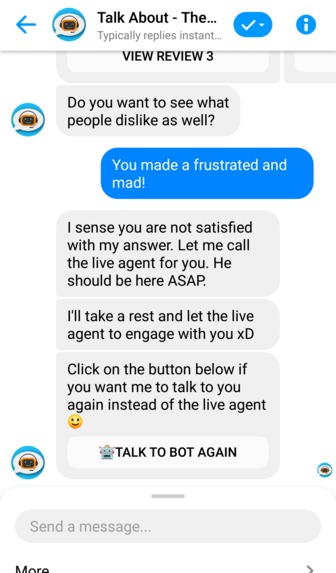 Talk About - Chatbot For Tourism Point Of Interest – screenshot 5