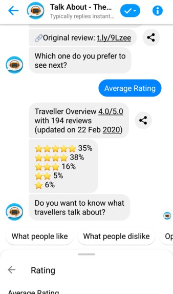 Talk About - Chatbot For Tourism Point Of Interest – screenshot 8