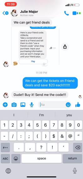 FriendDeals – screenshot 2