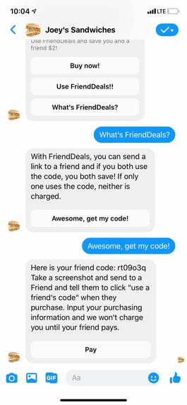 FriendDeals – screenshot 3