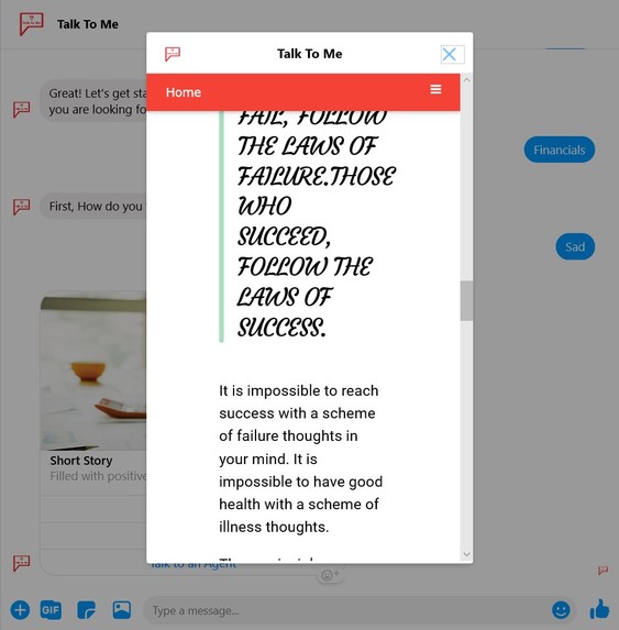 Talk to Me Center – screenshot 2