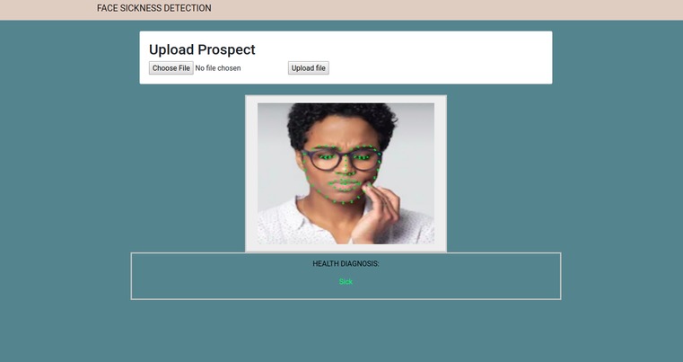 Face Sickness Detection – screenshot 3