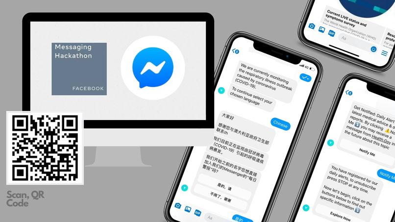 (COVID-19) Health Alert Chatbot  – screenshot 1