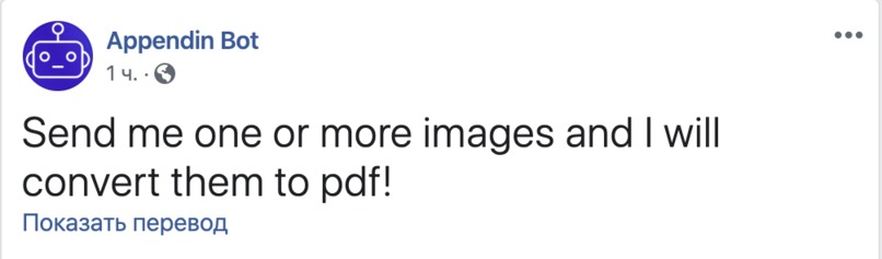 Appendin bot – screenshot 3