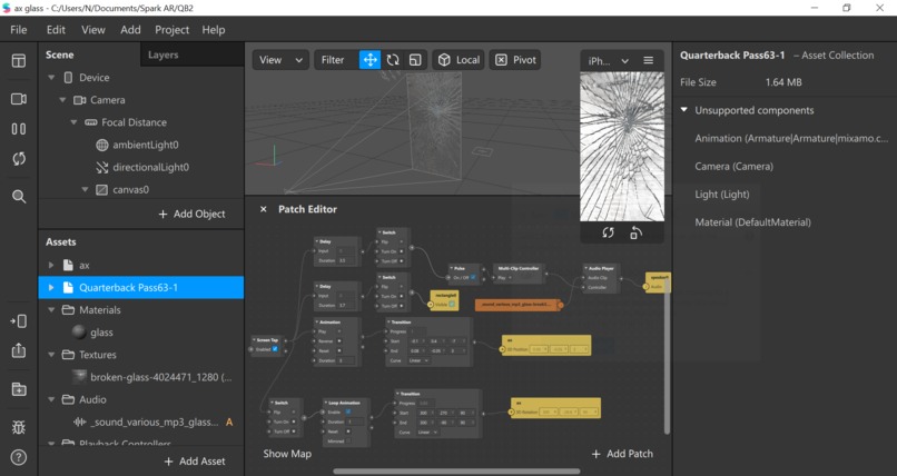 Ax spinning – screenshot 1