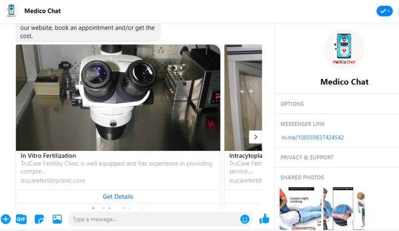 MeDiCo Chat – screenshot 1