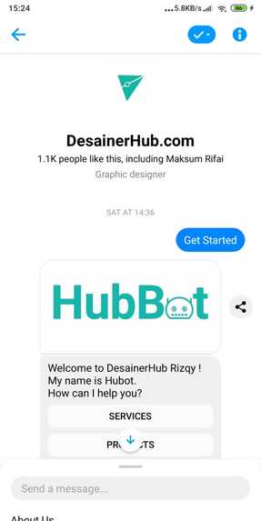 Hubbot by DesainerHub – screenshot 4