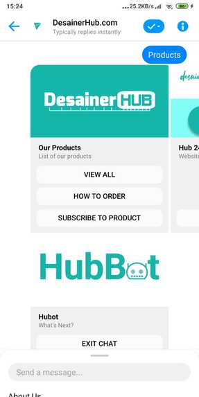 Hubbot by DesainerHub – screenshot 5