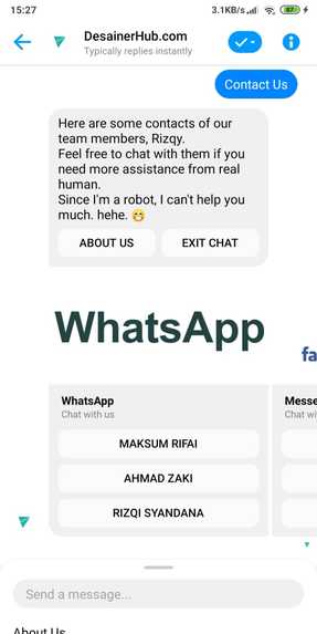 Hubbot by DesainerHub – screenshot 7