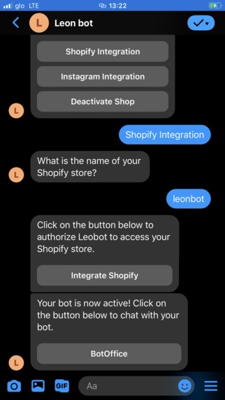 Leon Bot – screenshot 4