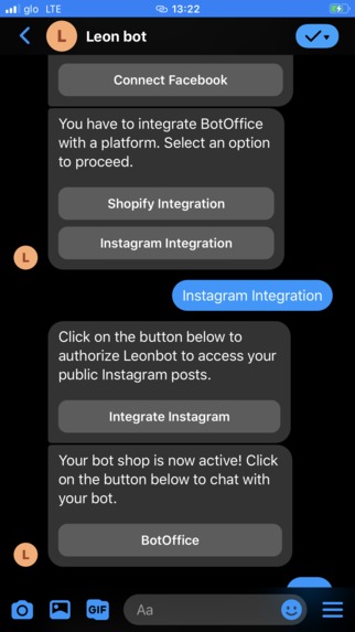 Leon Bot – screenshot 3