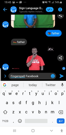 Sign Language Dictionary Bot – screenshot 3
