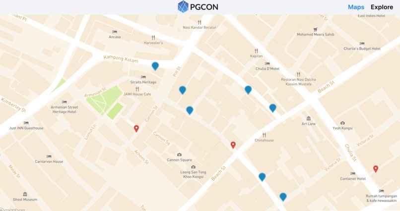PGCON App – screenshot 1