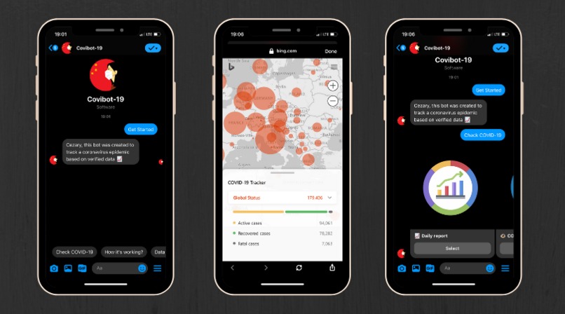 Covibot-19 – screenshot 1