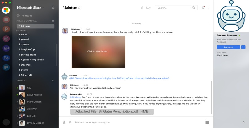DocBot – screenshot 2