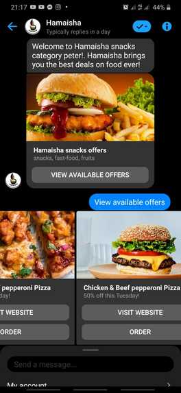 Hamaisha  Bot – screenshot 3