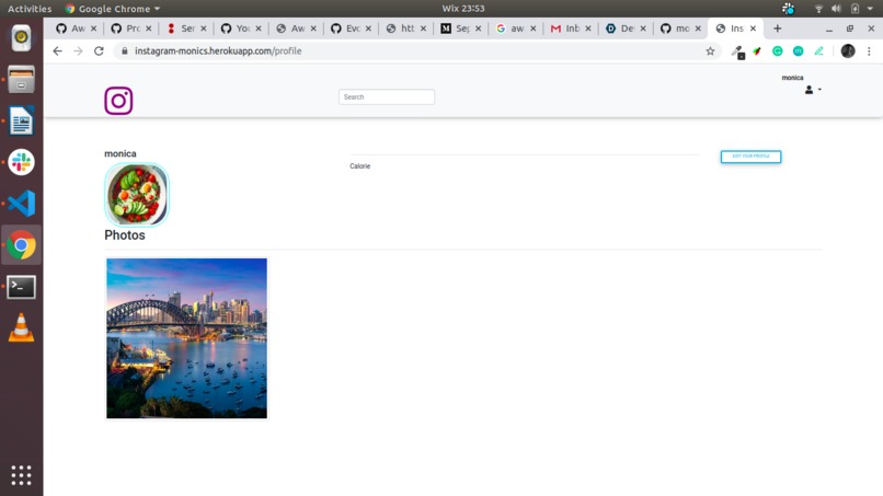 Instagram clone App – screenshot 1
