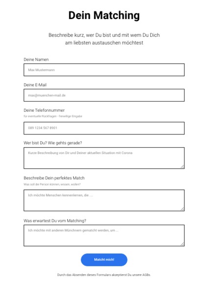 12_SocialDistancing_Eine Mentoring-Plattform für Deine Stadt – screenshot 1