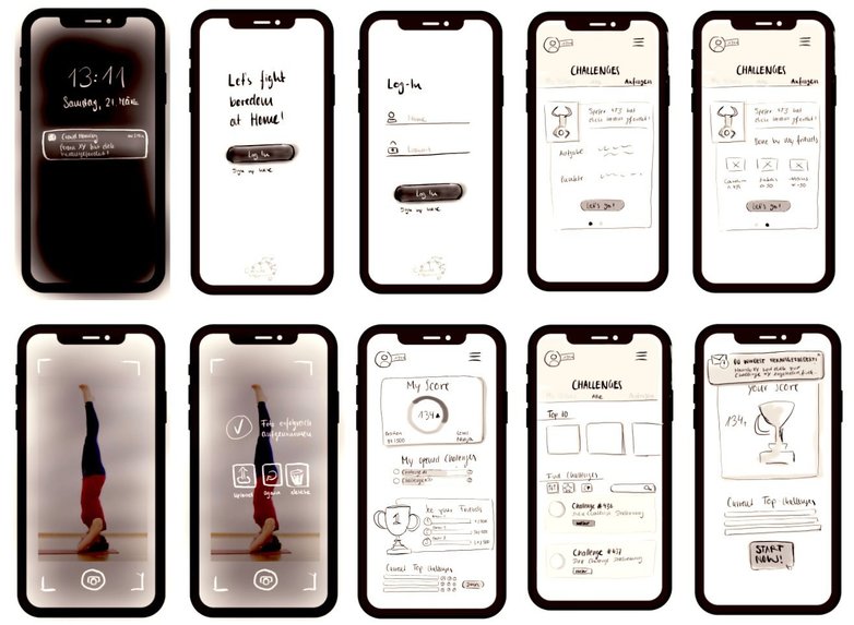 Corona Challenge - Gamification UX Design  – screenshot 1