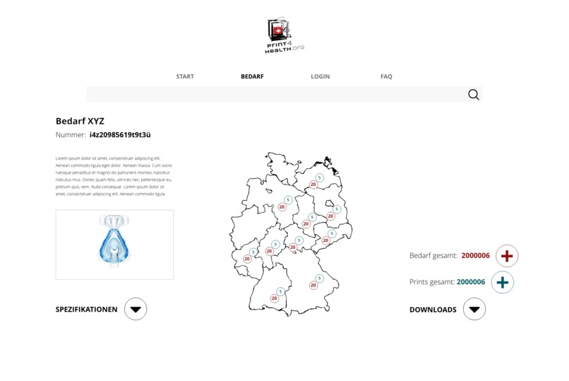 Print4Health – screenshot 1