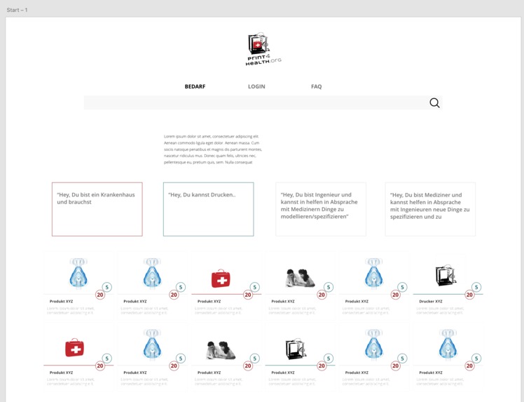 Print4Health – screenshot 2