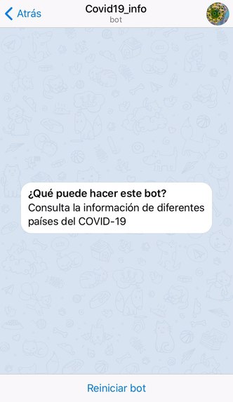 COVID-19 Telegram Bot – screenshot 4