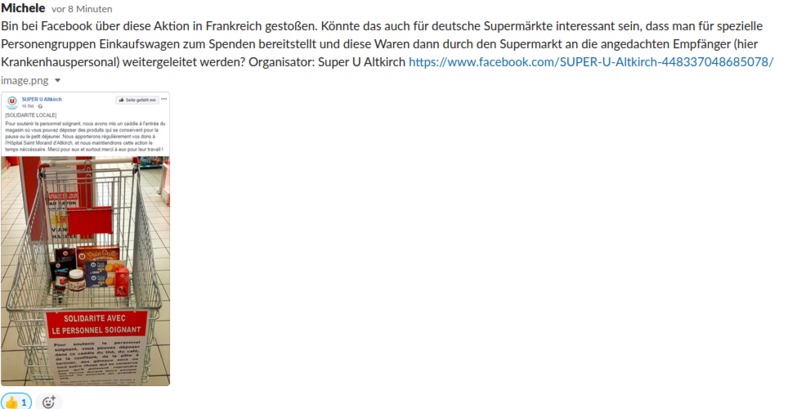 Lebensmittel - Solidarität  – screenshot 2