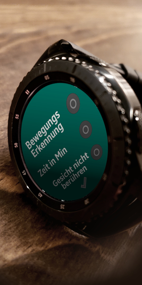 12_ Smartwatch app that recognises if you touch your face – screenshot 2