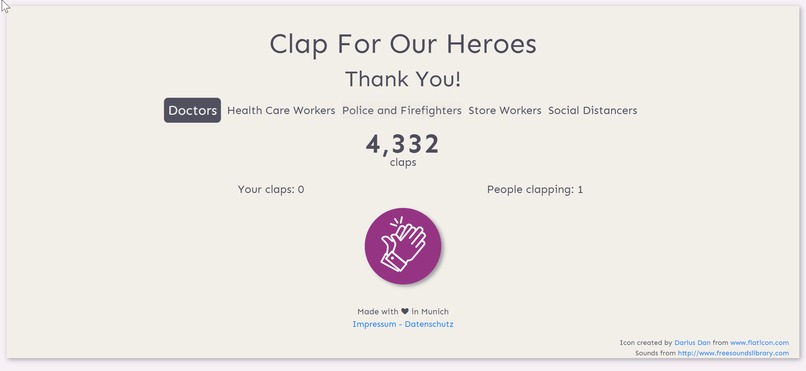 46_gamification_Clap for our heroes – screenshot 1