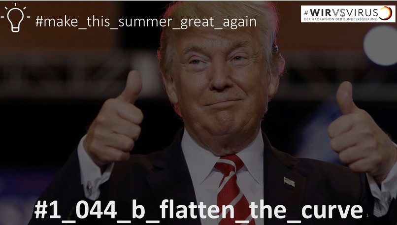 #1_044_b_flatten-the-curve+#make_this_summer_great_again – screenshot 1
