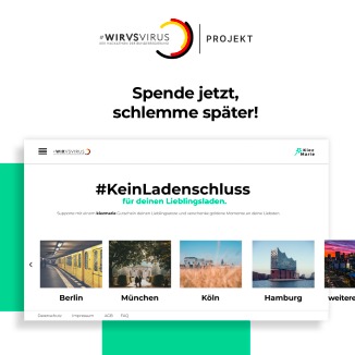 16_LokaleUnternehmen_Kiezmarie.com / Save local stores – screenshot 1