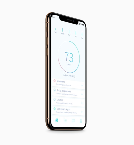 covid.track – screenshot 1