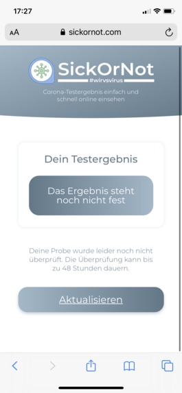 11_Infektionsfall-Übermittlung_Sick Or Not – screenshot 5