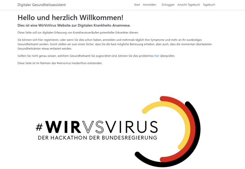 Digitaler Gesundheitsassistent – screenshot 1