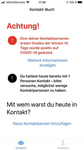 08__CoronaTracking__Kontakt-Buch – screenshot 4