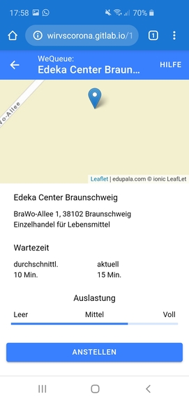 17_771_SupermarktStatus_DigitaleWarteschlange – screenshot 2