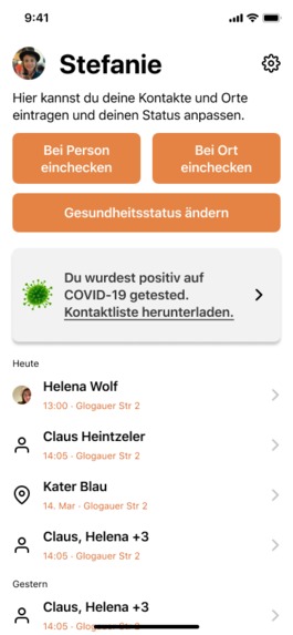 Corona Scout - Jeder kann den Virus stoppen. – screenshot 5