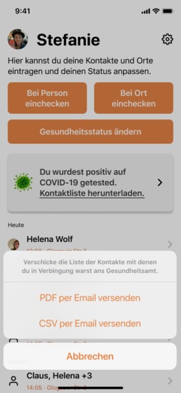 Corona Scout - Jeder kann den Virus stoppen. – screenshot 6