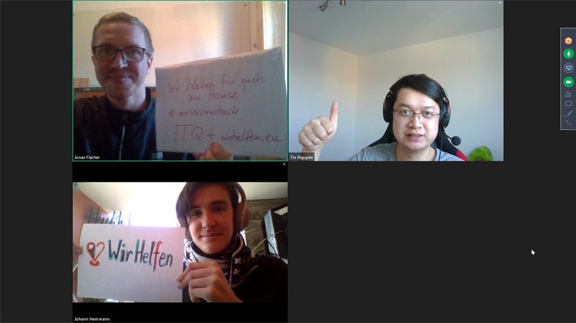 034_Weiterentwicklung an der Plattform wirhelfen.eu – screenshot 1