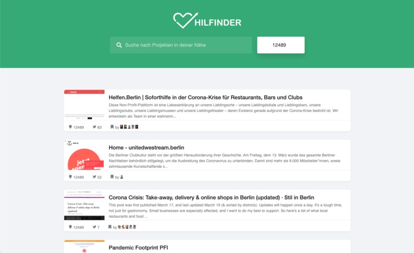 034_Nachbarschaftshilfe_Hilfinder – screenshot 1