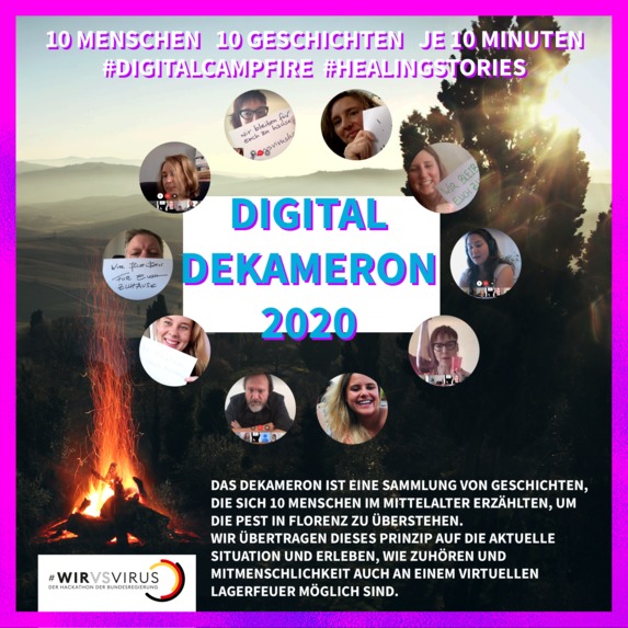 Digital Dekameron 2020 – screenshot 2