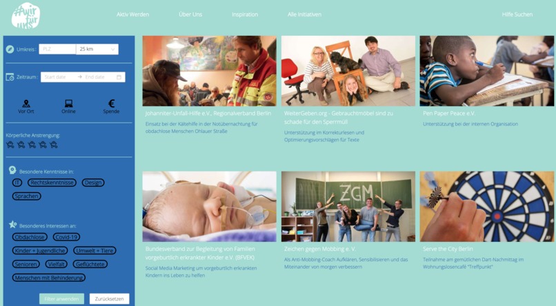 "Wir für Uns": Solidarische Beteiligungsplattform – screenshot 3