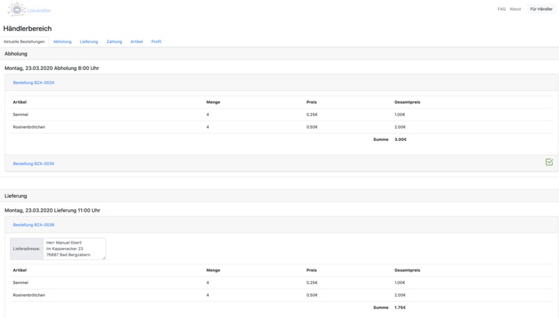 16_Lokale Unternehmen_Lokalretter – screenshot 6