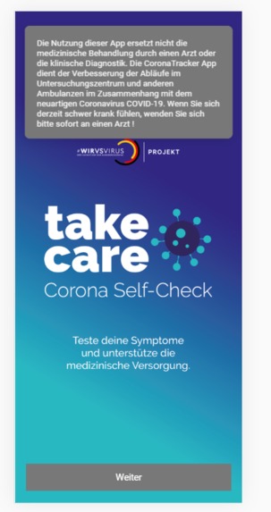 0008_Corona Tracking_Corona Tracker – screenshot 1