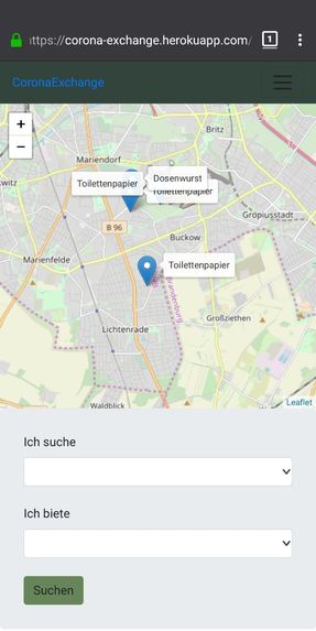 02_Tauschplattfrom_Corona-Exchange – screenshot 2