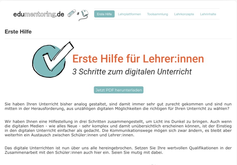 01_e-learning_EDUmentoring.de – screenshot 2
