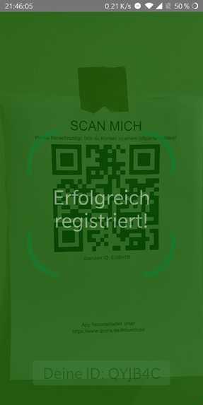 Corona QR-Tracker – screenshot 8