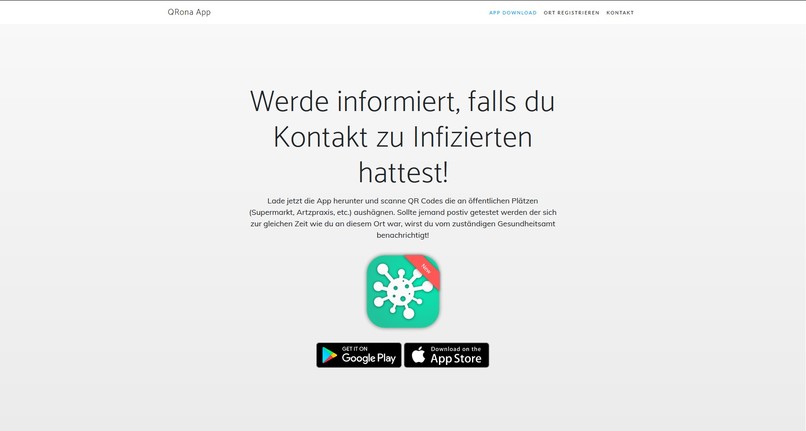Corona QR-Tracker – screenshot 5