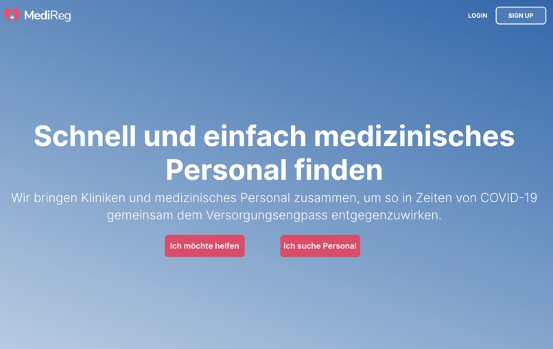 MedicReg – screenshot 1
