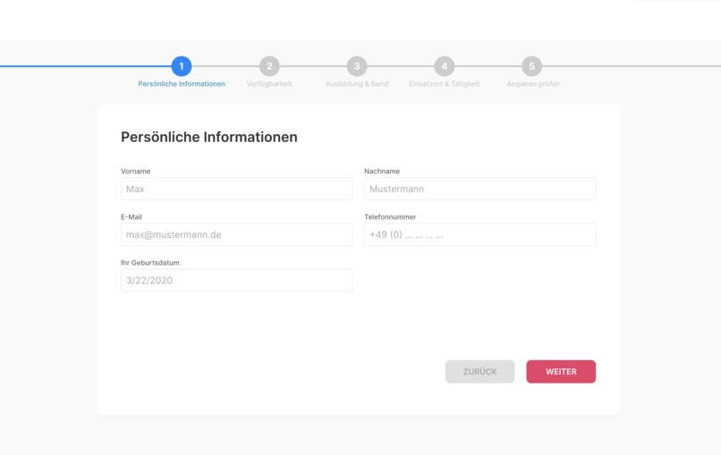 MedicReg – screenshot 2